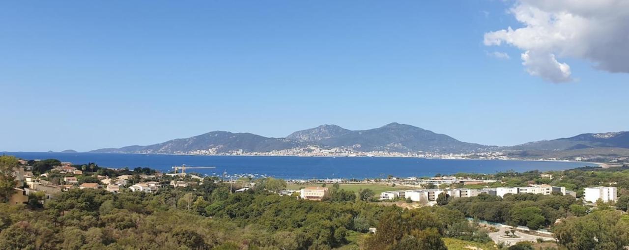 Studio Vue Mer A Porticcio Piscine Et Parking エクステリア 写真